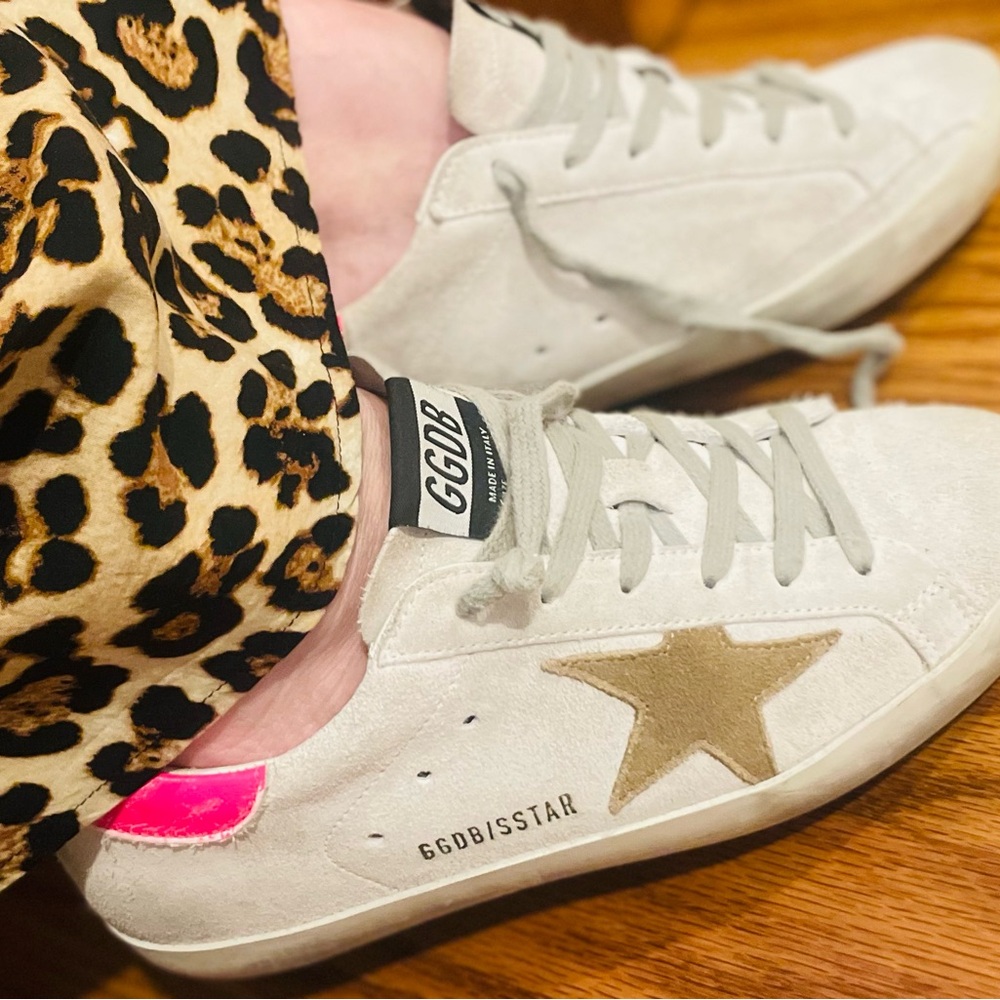 Authentic Golden Goose Super Stars Size 7 (37)
